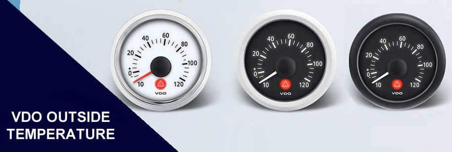 vdo outside temperature gauges